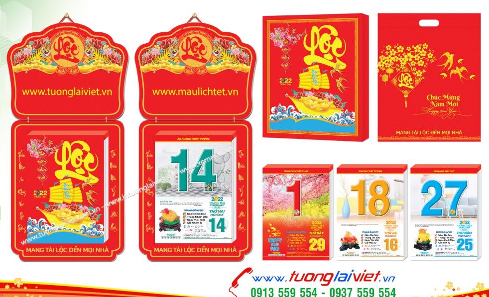 In Lịch Tết Giá Rẻ